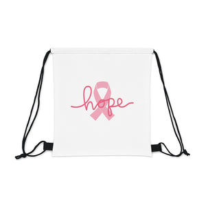 Breast Cancer Awareness HOPE Outdoor Drawstring Bag