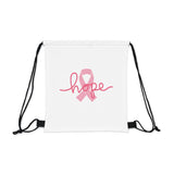 Breast Cancer Awareness HOPE Outdoor Drawstring Bag