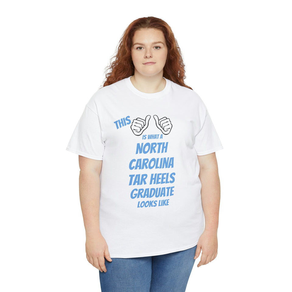 This Is What A North Carolina Tar Heels Graduate Looks Like Unisex Heavy Cotton Tee