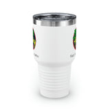 Black Barbers Matter Ringneck Tumbler, 30oz