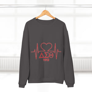 Delta Heartbeat Unisex Crew Neck Sweatshirt