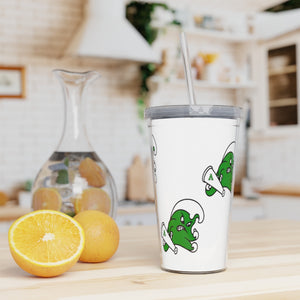 Ashbrook Plastic Tumbler with Straw