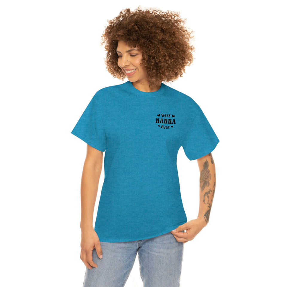 Best Nanna Ever Unisex Heavy Cotton Tee