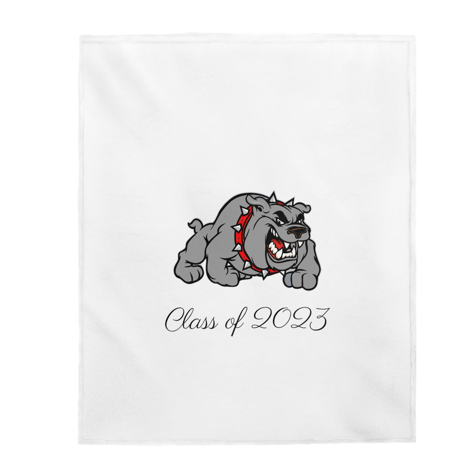 Butler Class of 2023 Velveteen Plush Blanket