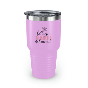 World's Best Mom Ringneck Tumbler, 30oz