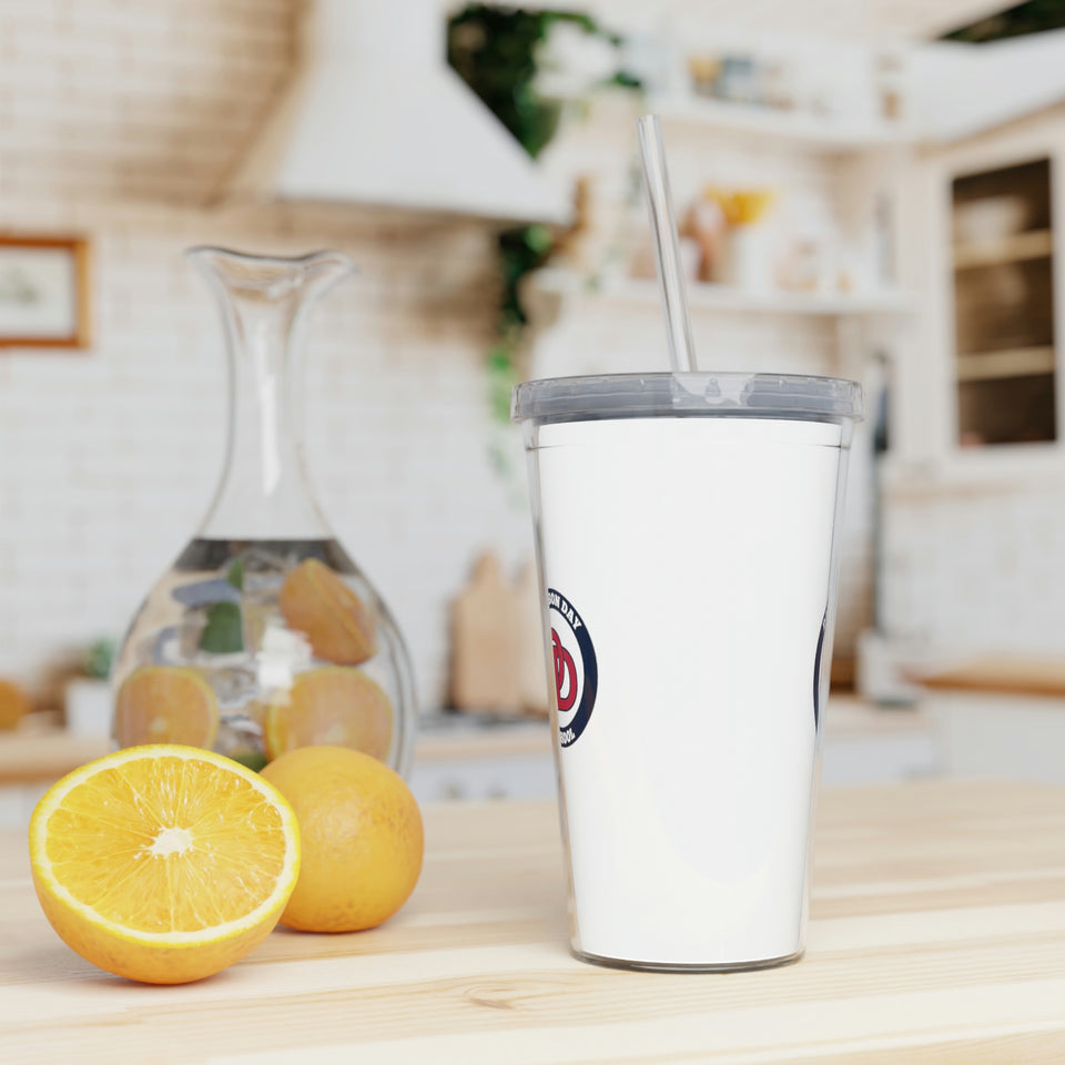 Davidson Day Plastic Tumbler with Straw