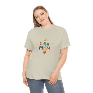Super Mom Unisex Heavy Cotton Tee