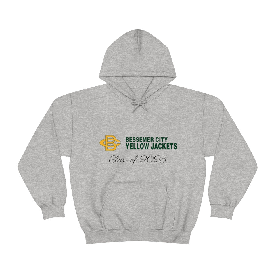 Bessemer City Yellow Jackets Class of 2023 Unisex Heavy Blend™ Hooded Sweatshirt