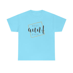 Best Aunt Ever Unisex Heavy Cotton Tee