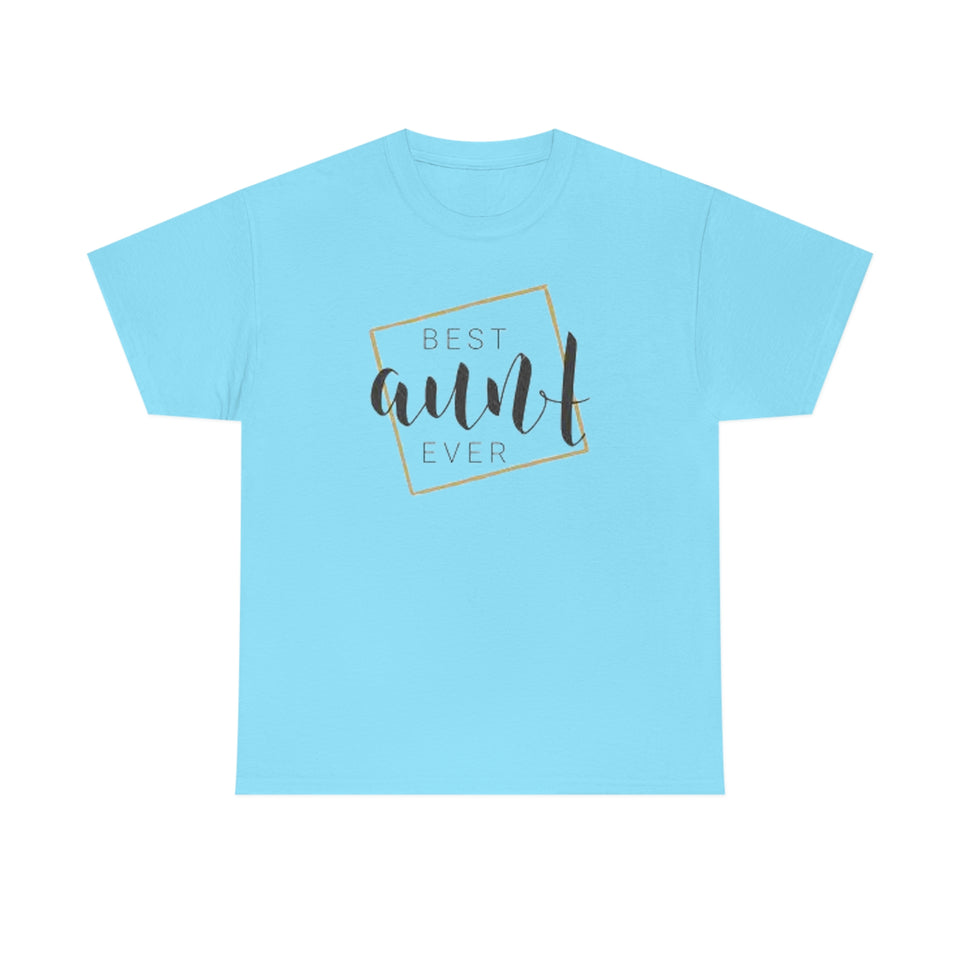 Best Aunt Ever Unisex Heavy Cotton Tee