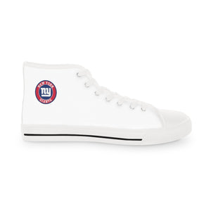 NY Giants Men's High Top Sneakers