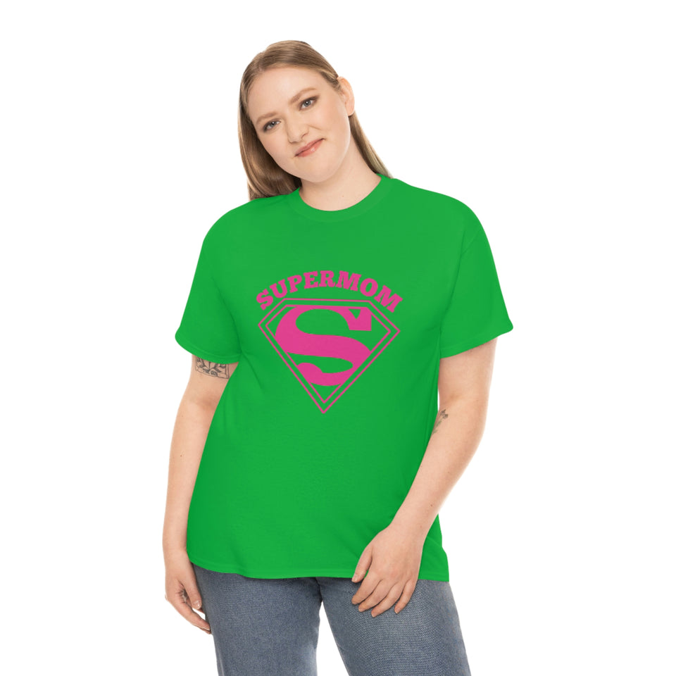 Super Mom Unisex Heavy Cotton Tee