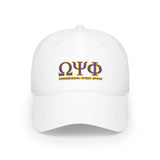 Omega Psi Phi Low Profile Baseball Cap