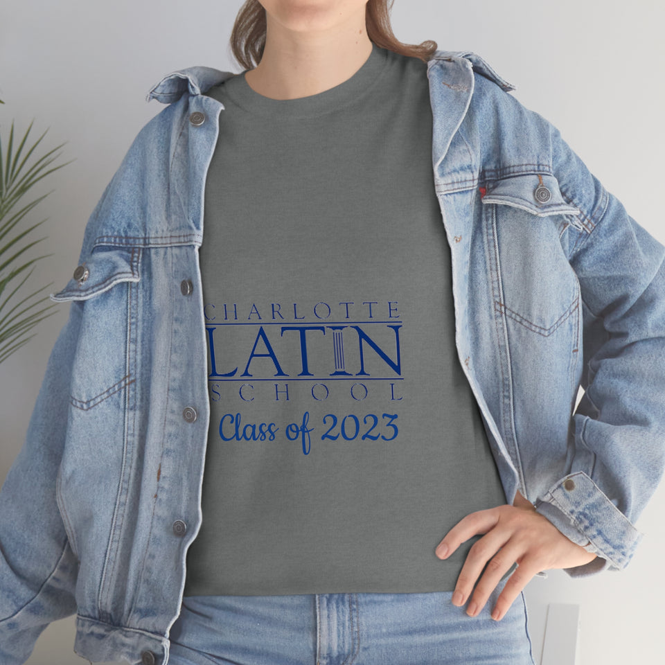 Charlotte Latin Class of 2023 Unisex Heavy Cotton Tee