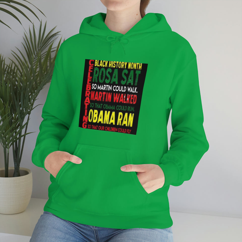 Celebrating Black History Month Unisex Heavy Blend™ Hooded Sweatshirt