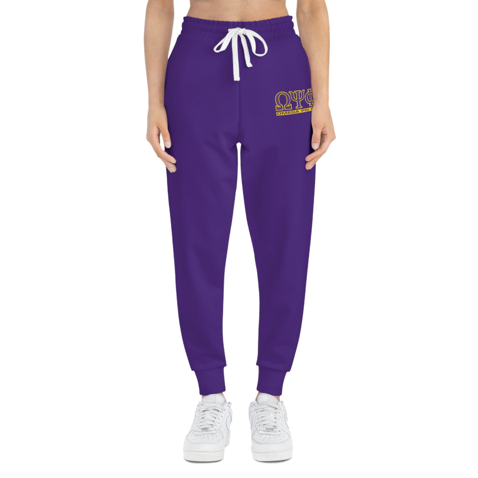 Omega Psi Phi Athletic Joggers (AOP)