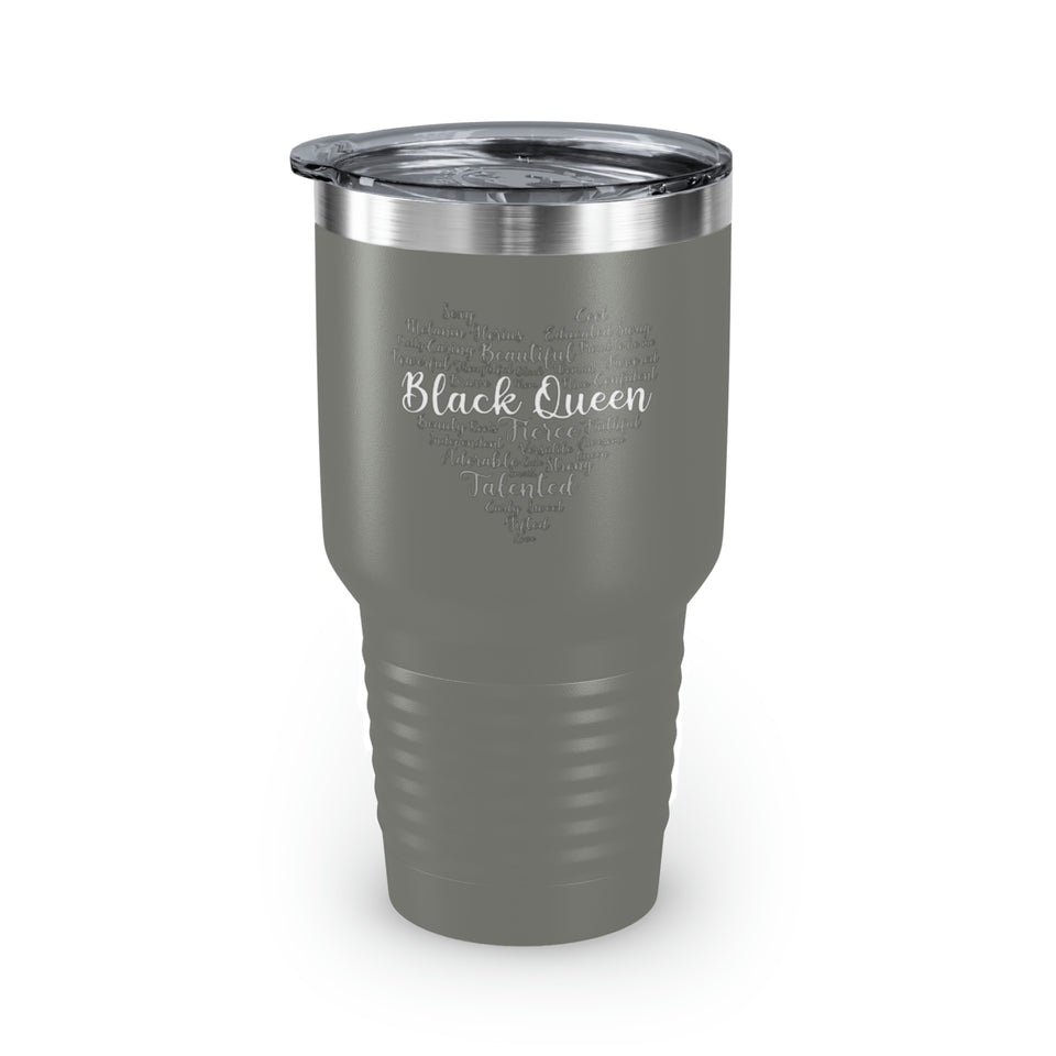 Black Queen Ringneck Tumbler, 30oz