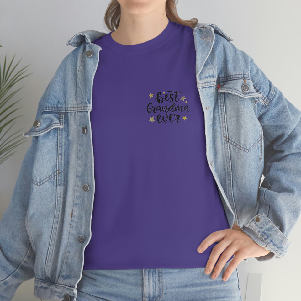 Best Grandma Ever Unisex Heavy Cotton Tee