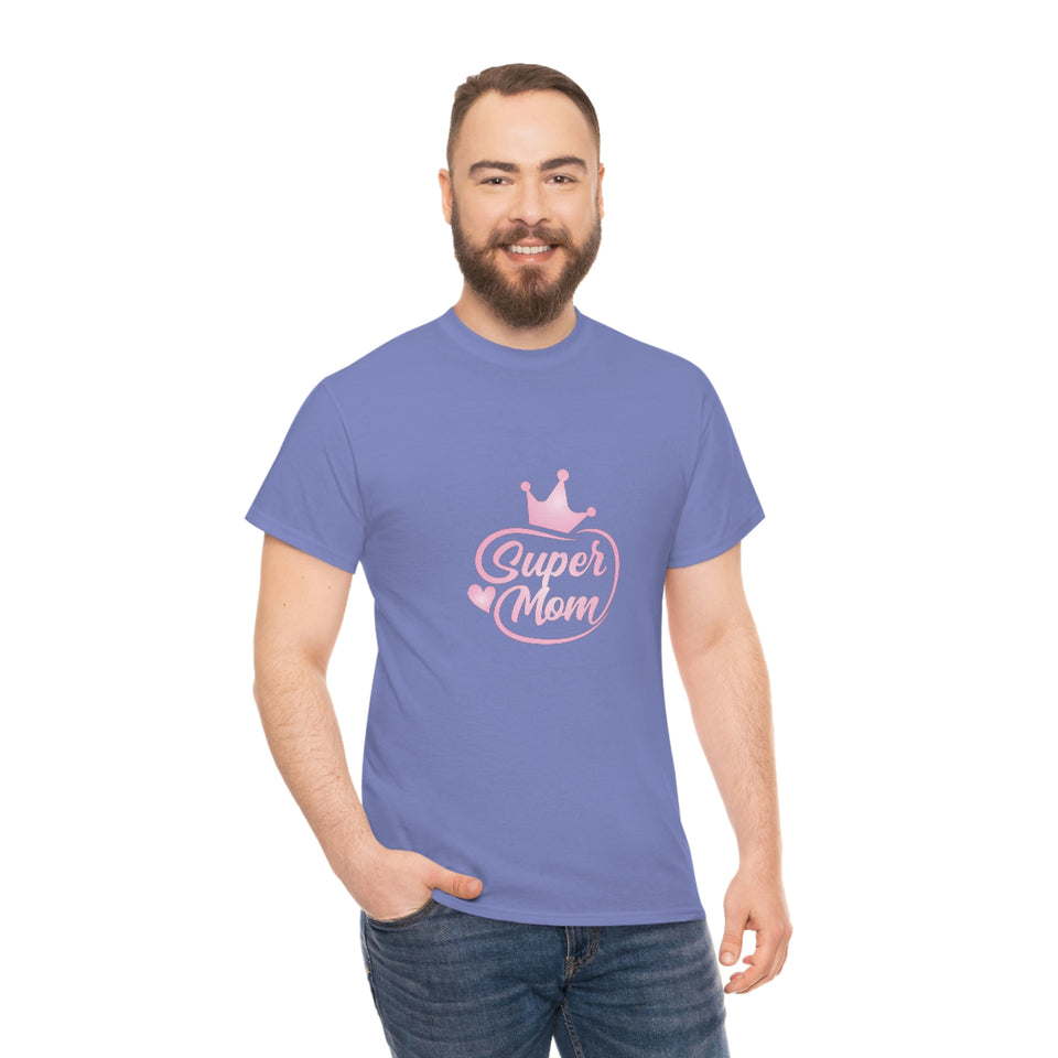 Super Mom Unisex Heavy Cotton Tee