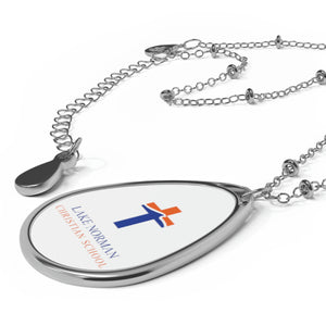 Lake Norman Christian School Oval Necklace