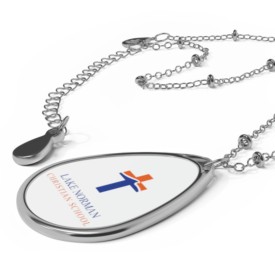 Lake Norman Christian School Oval Necklace