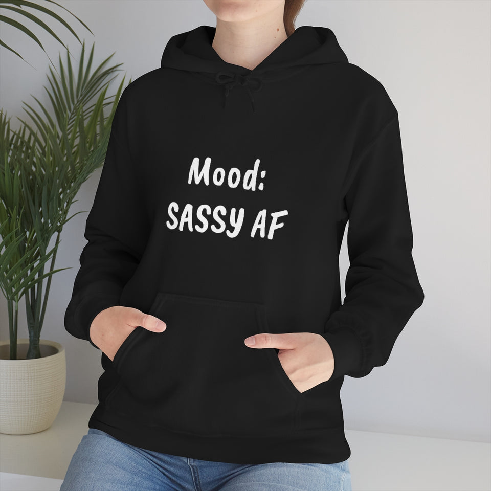 Mood: Sassy AF Unisex Heavy Blend™ Hooded Sweatshirt