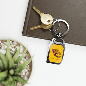 West Charlotte HS Class of 2023 Rectangle Photo Keyring