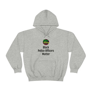 Black Police Officers Matter Hooded Sweatshirt