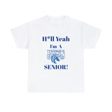 H*ll Yeah! Fayetteville State Broncos Senior Unisex Heavy Cotton Tee