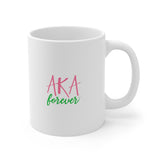 AKA Forever Ceramic Mug 11oz