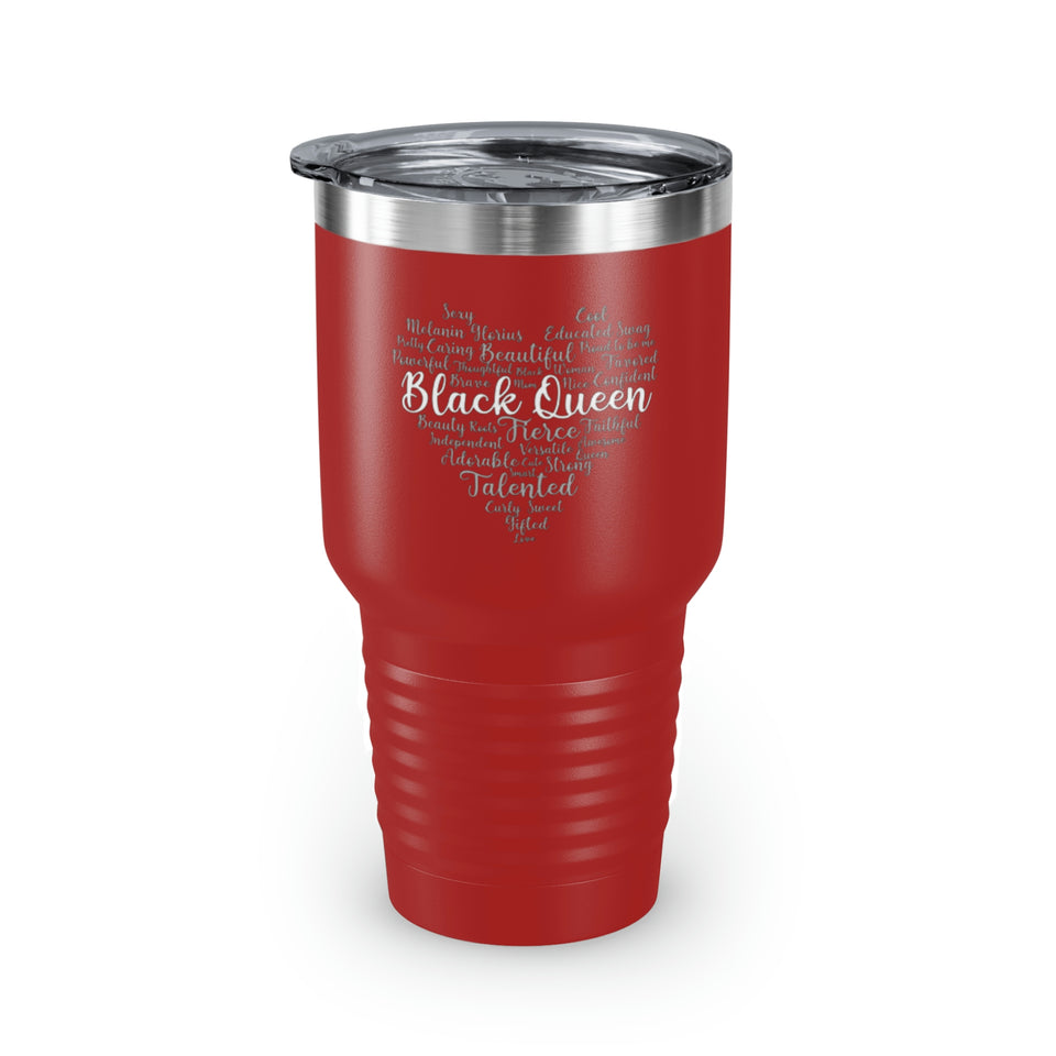 Black Queen Ringneck Tumbler, 30oz