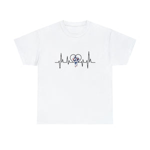 Univ. Of Virginia Heartbeat Unisex Heavy Cotton Tee