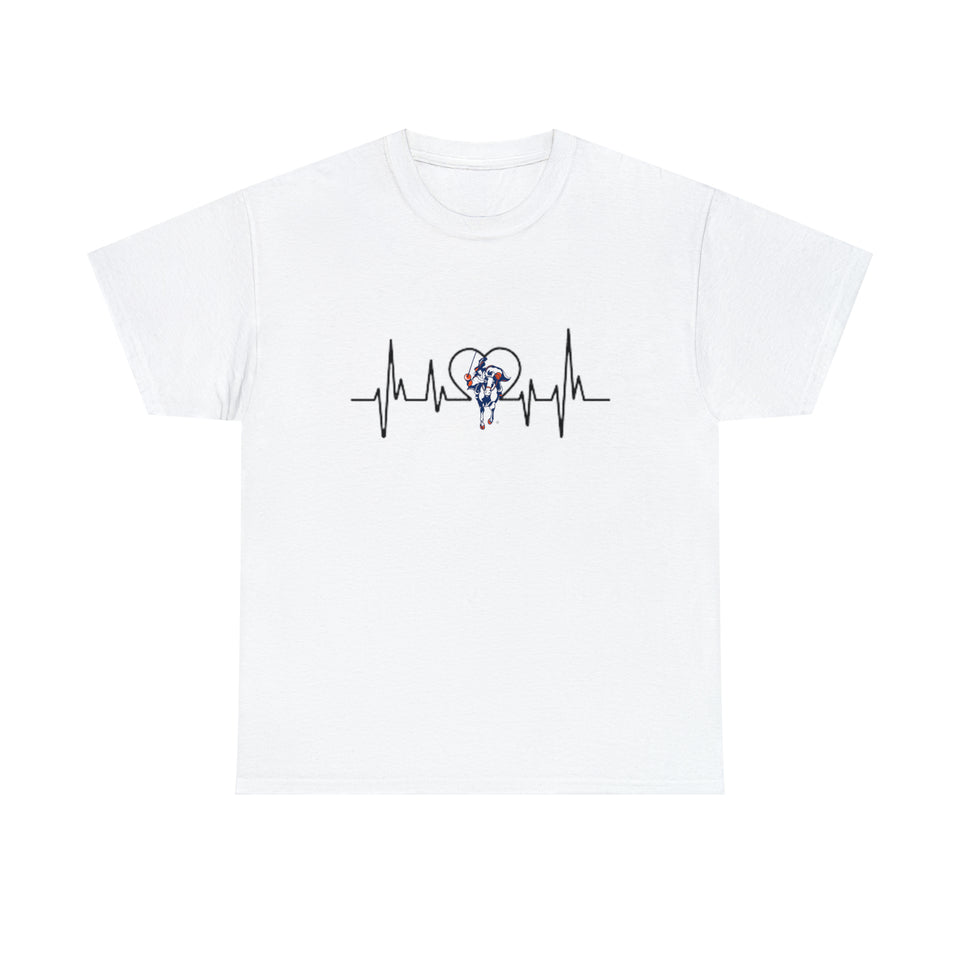 Univ. Of Virginia Heartbeat Unisex Heavy Cotton Tee