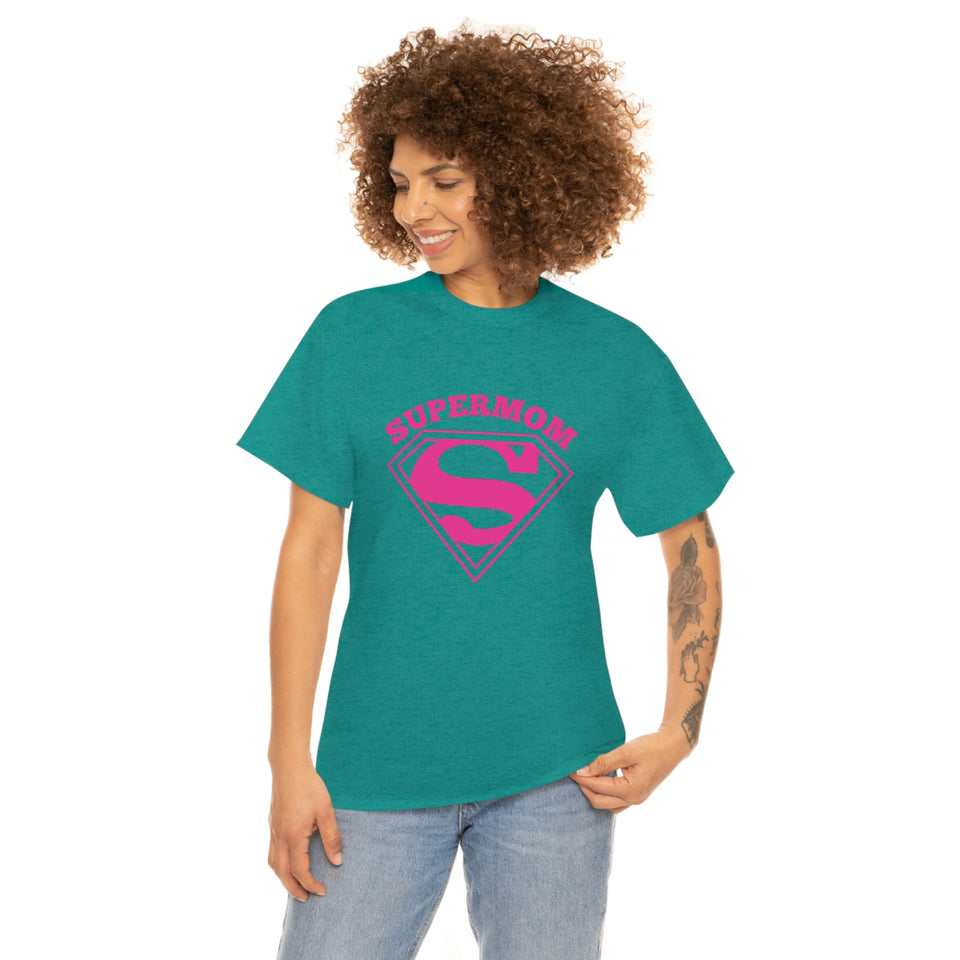 Super Mom Unisex Heavy Cotton Tee