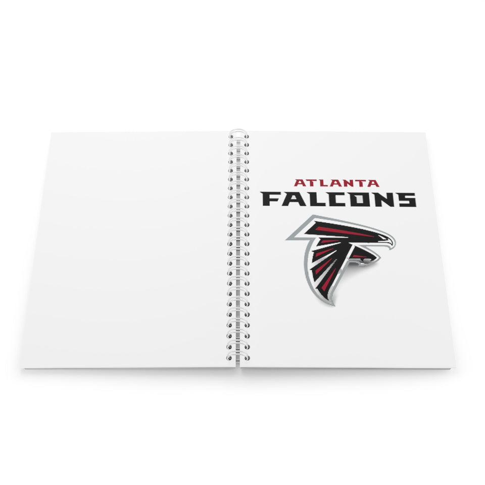 Atlanta Falcons Spiral Notebook