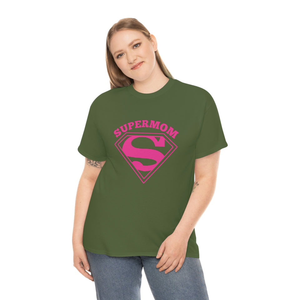 Super Mom Unisex Heavy Cotton Tee