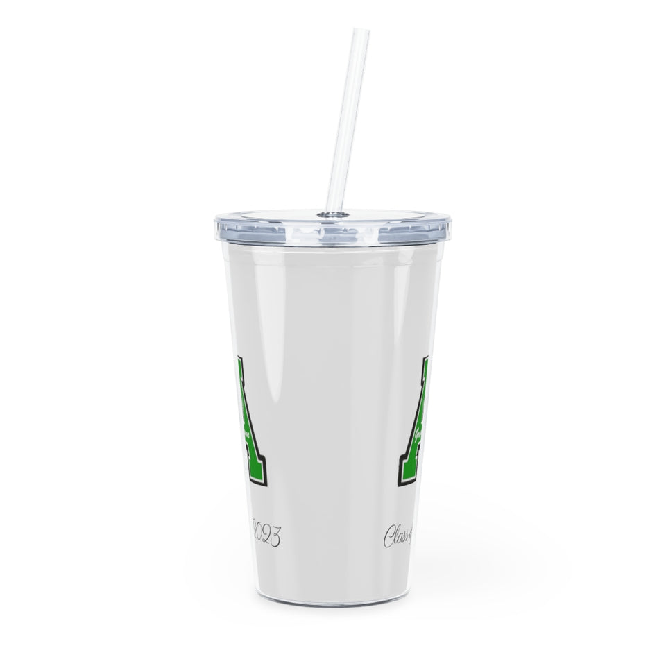 Ashbrook Class of 2023 Plastic Tumbler with Straw