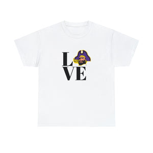 LOVE ECU Unisex Heavy Cotton Tee