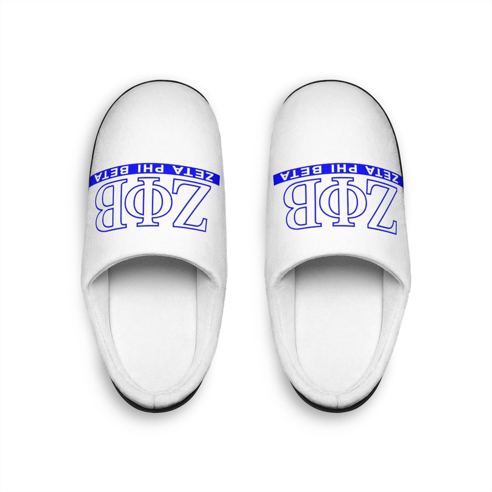 Zeta Phi Beta Women's Indoor Slippers