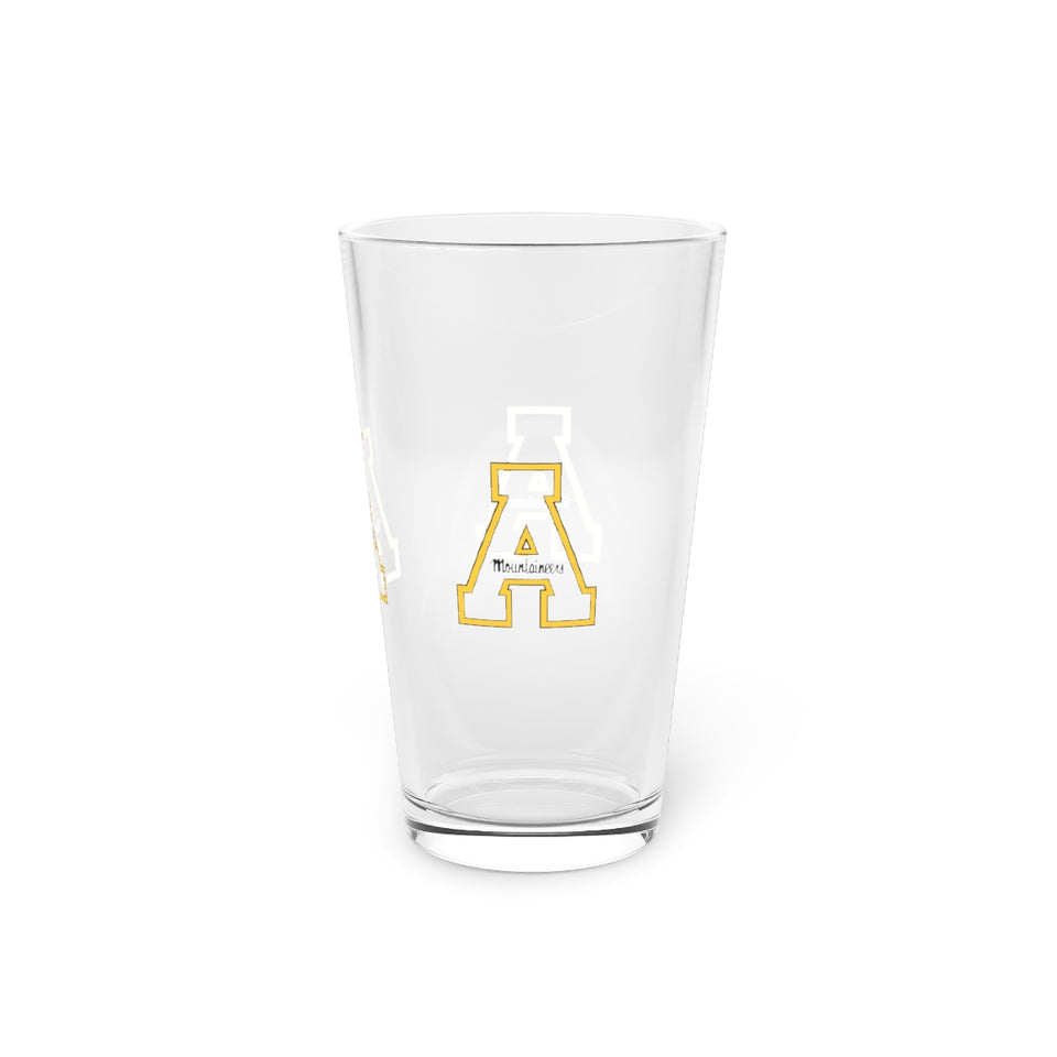 Appalachian State Pint Glass, 16oz