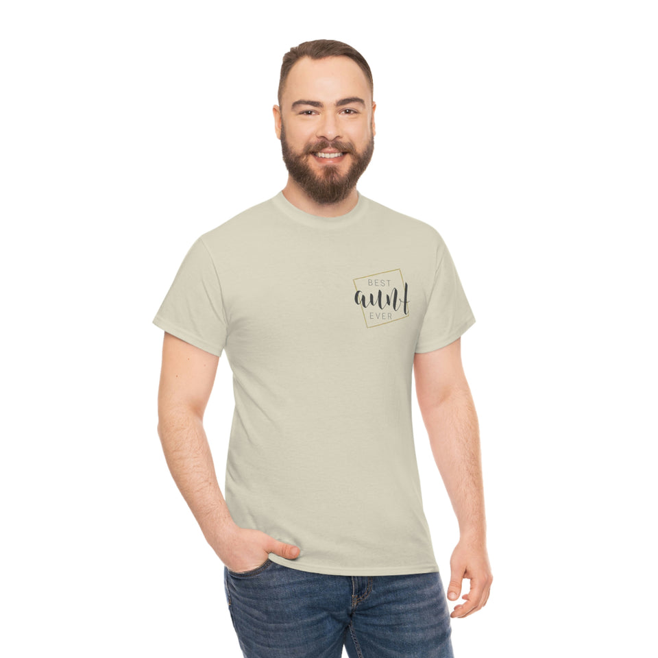 Best Aunt Ever Unisex Heavy Cotton Tee