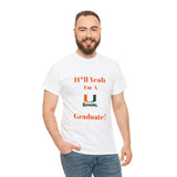 H*ll Yeah Miami Hurricanes Unisex Heavy Cotton Tee