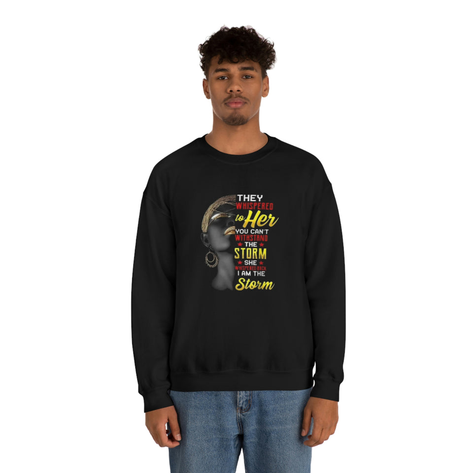 They Whispered Unisex Heavy Blend™ Crewneck Sweatshirt