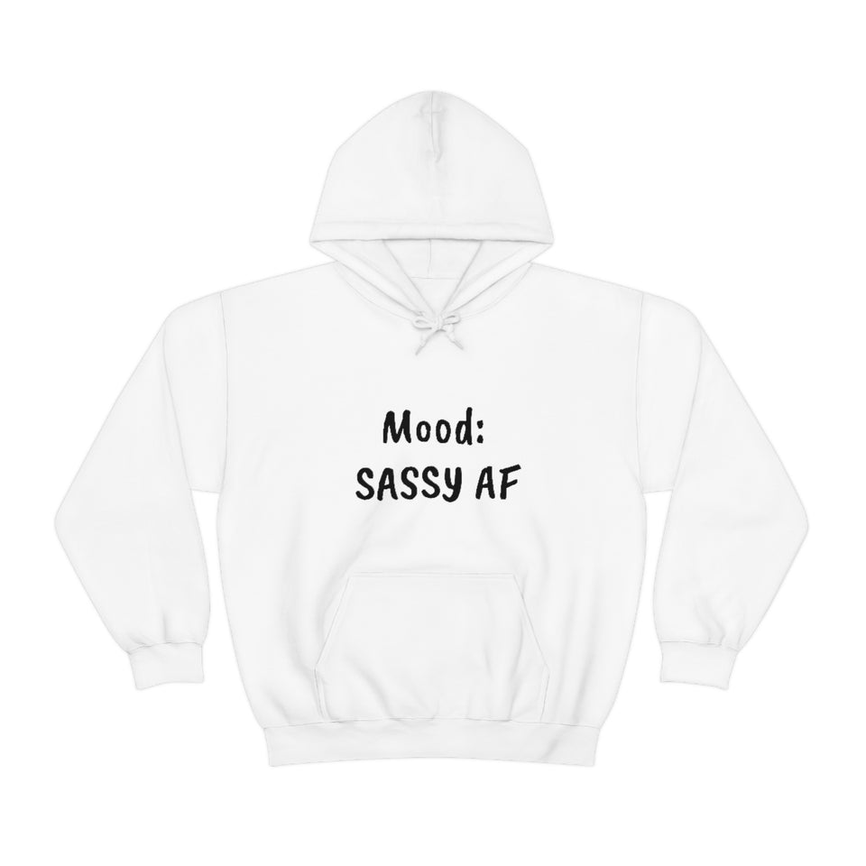 Mood: Sassy AF Unisex Heavy Blend™ Hooded Sweatshirt