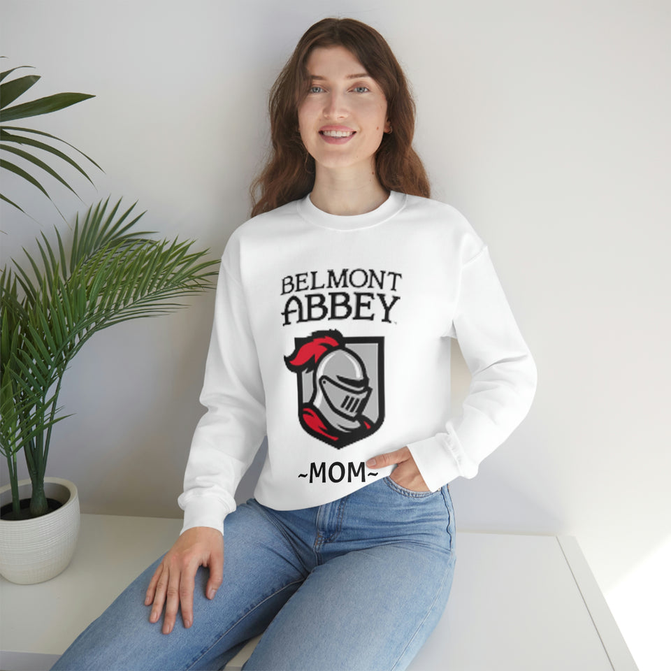 Belmont Abbey Mom Unisex Heavy Blend™ Crewneck Sweatshirt