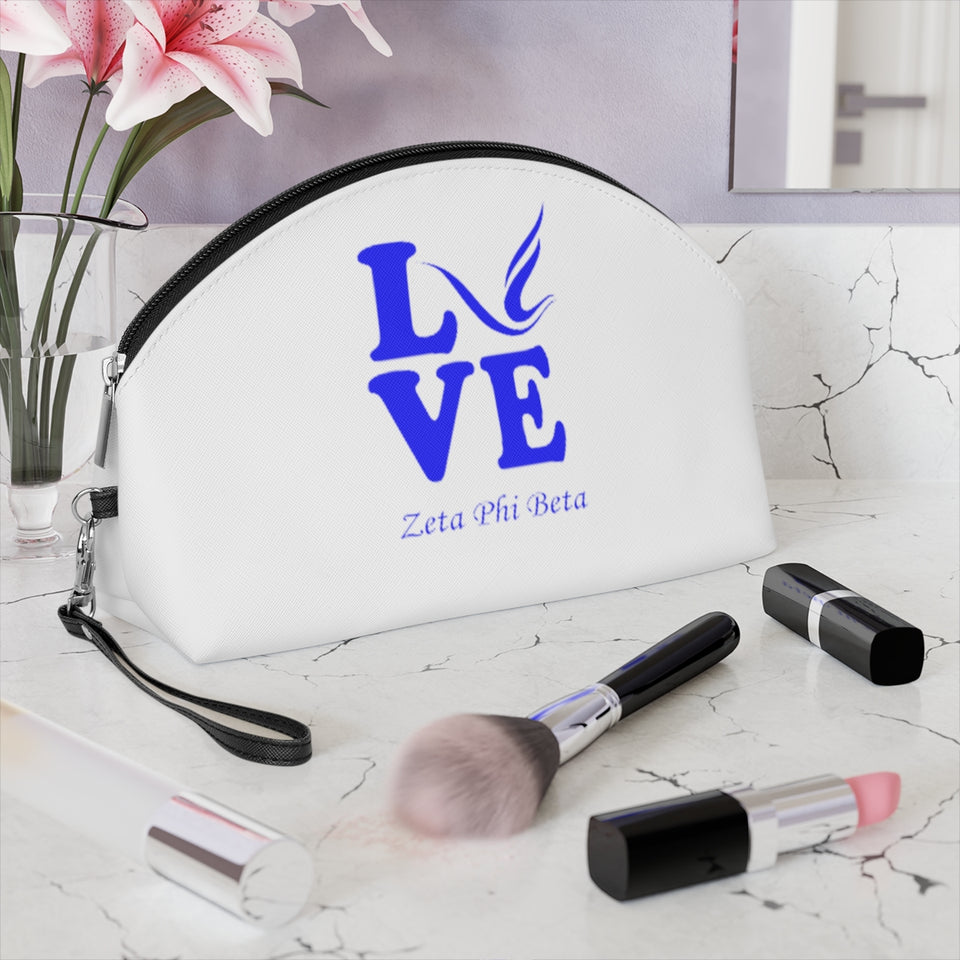 Zeta Phi Beta Makeup Bag