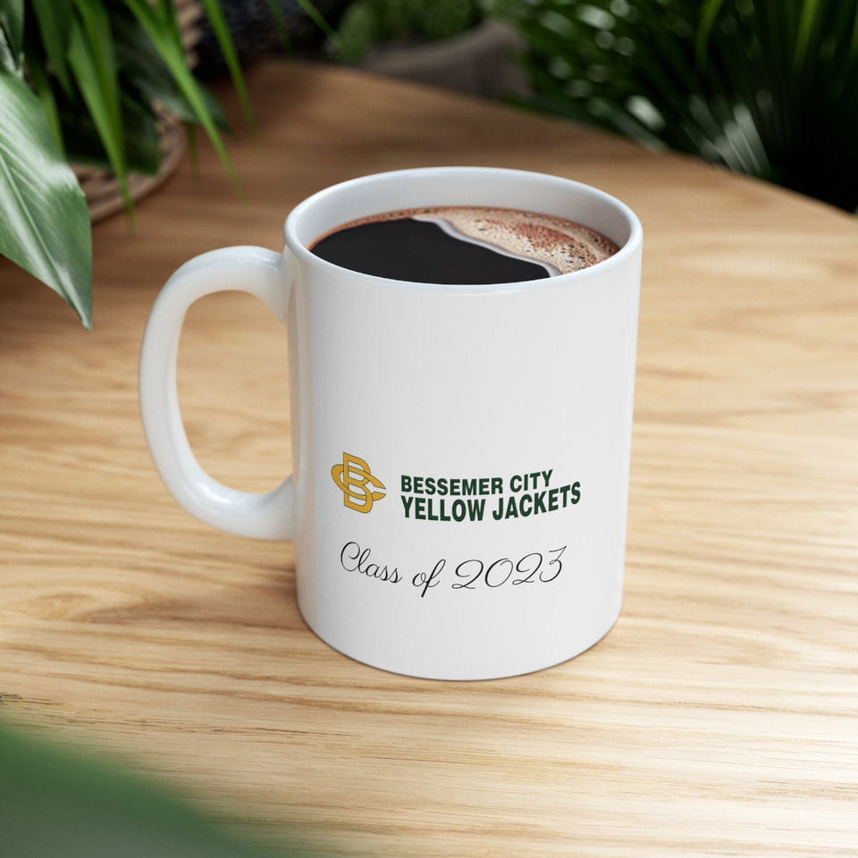 Bessemer City Yellow Jackets Class of 2023 Ceramic Mug 11oz