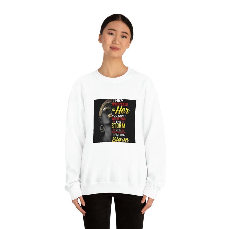 They Whispered Unisex Heavy Blend™ Crewneck Sweatshirt