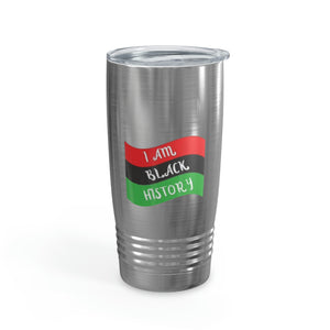 I Am Black History Ringneck Tumbler, 20oz