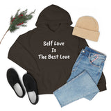 Self Love Is The Best Love Unisex Heavy Blend™ Hooded Sweatshirt